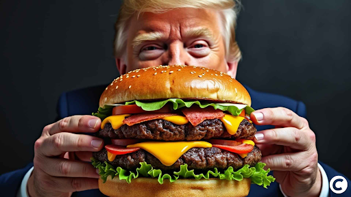 Trump Köpte en Cheeseburgare - för Bitcoin! 