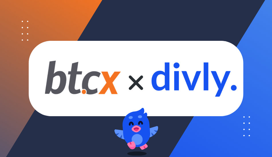 BTCX i samarbete med Divly för bitcoin-deklaration